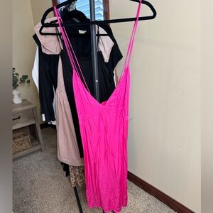 H&M pink dress